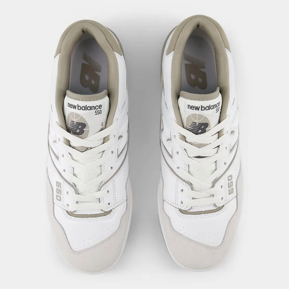 550 - White with Arid Stone Breathable Construction No Fuss Fit