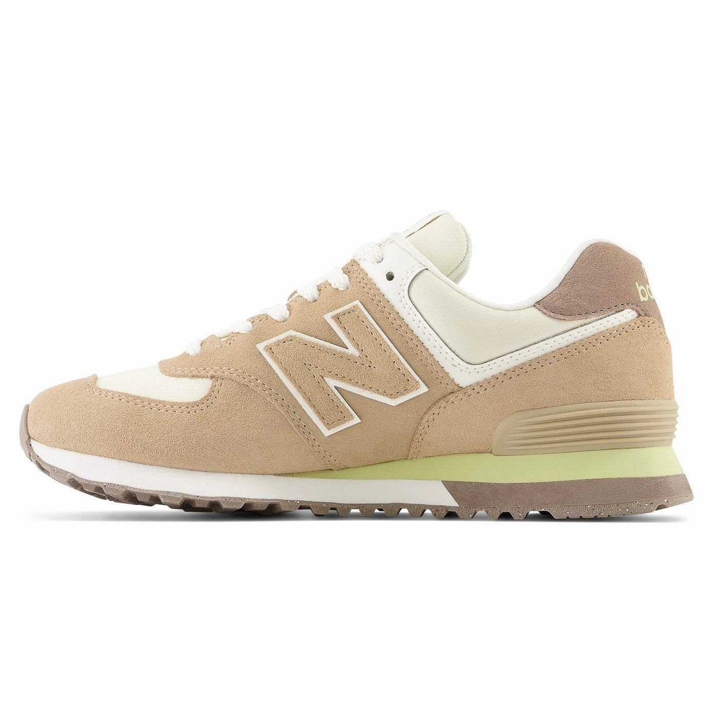 Flexible Sole 574 - Bone with White