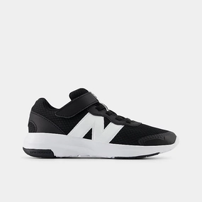 Wave Flow Silent Walk 578v1 Bungee Lace with Top Strap - Black with White