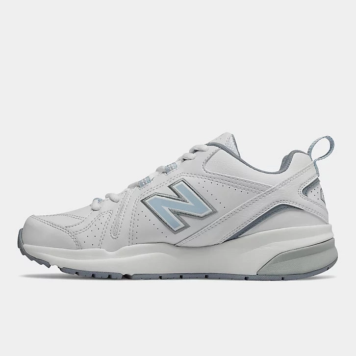 Daily Essential Comfort Run 608v5 - White with Light Blue