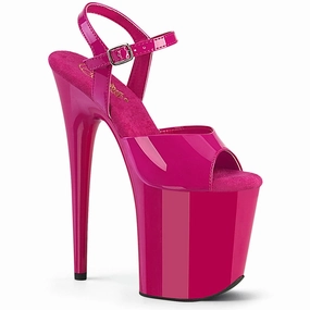 Sky Blue FLAMINGO-809 Hot Pink Patent/Hot Pink