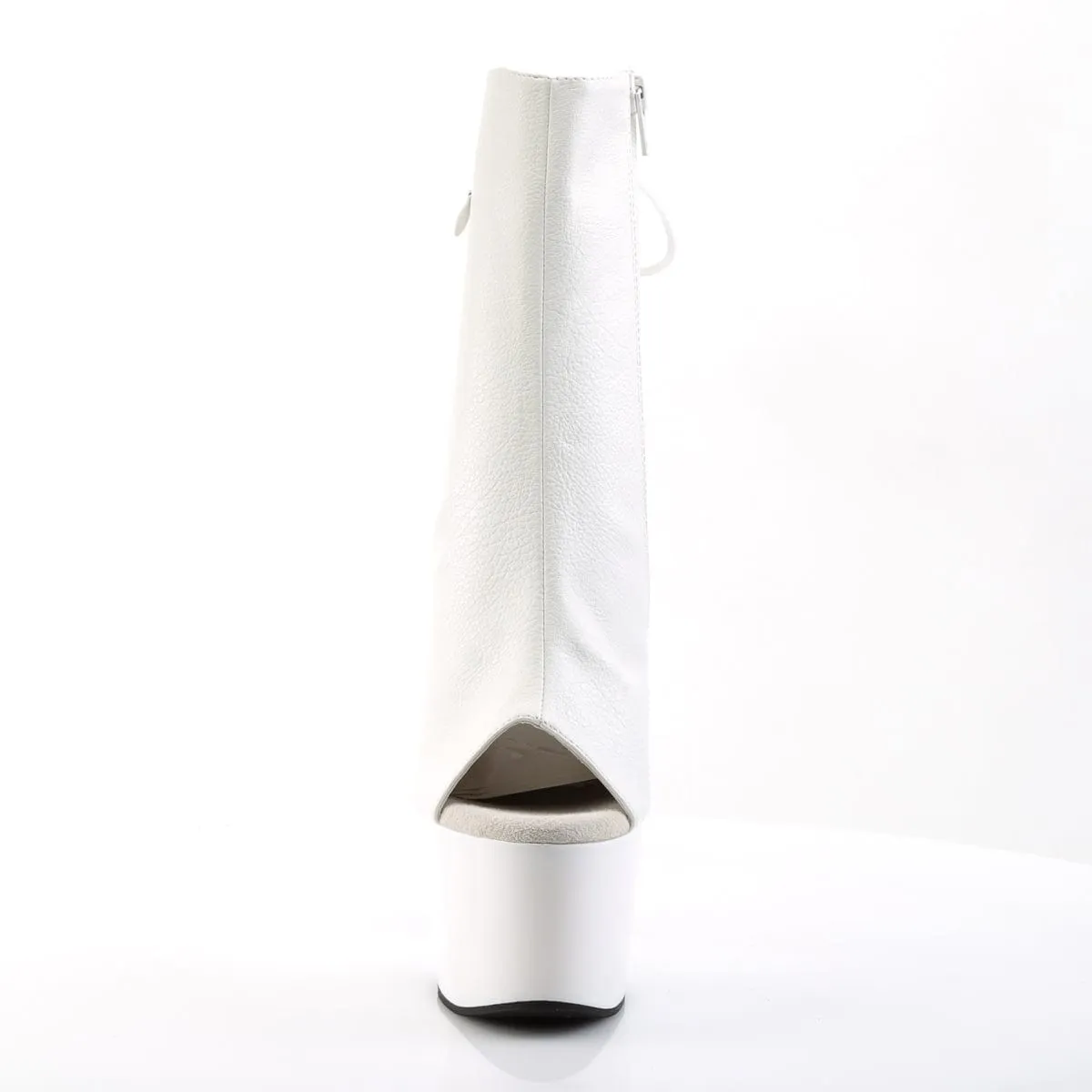 Minimal Design ADORE-1018 White Faux Leather/White