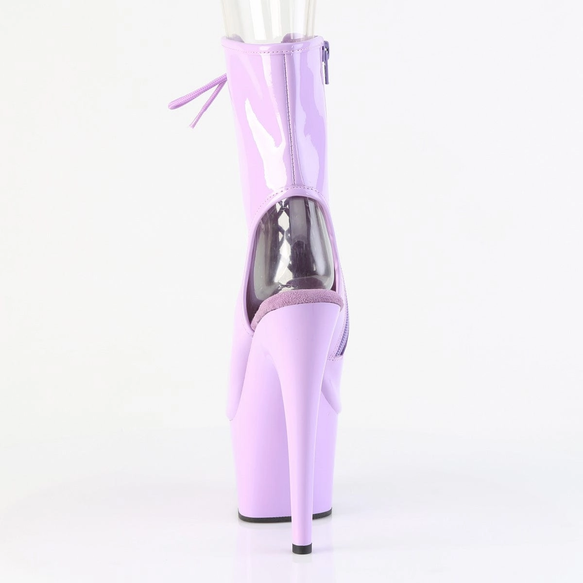 Stylish ADORE-1016 Platform Shoes Lavender Patent Lavender