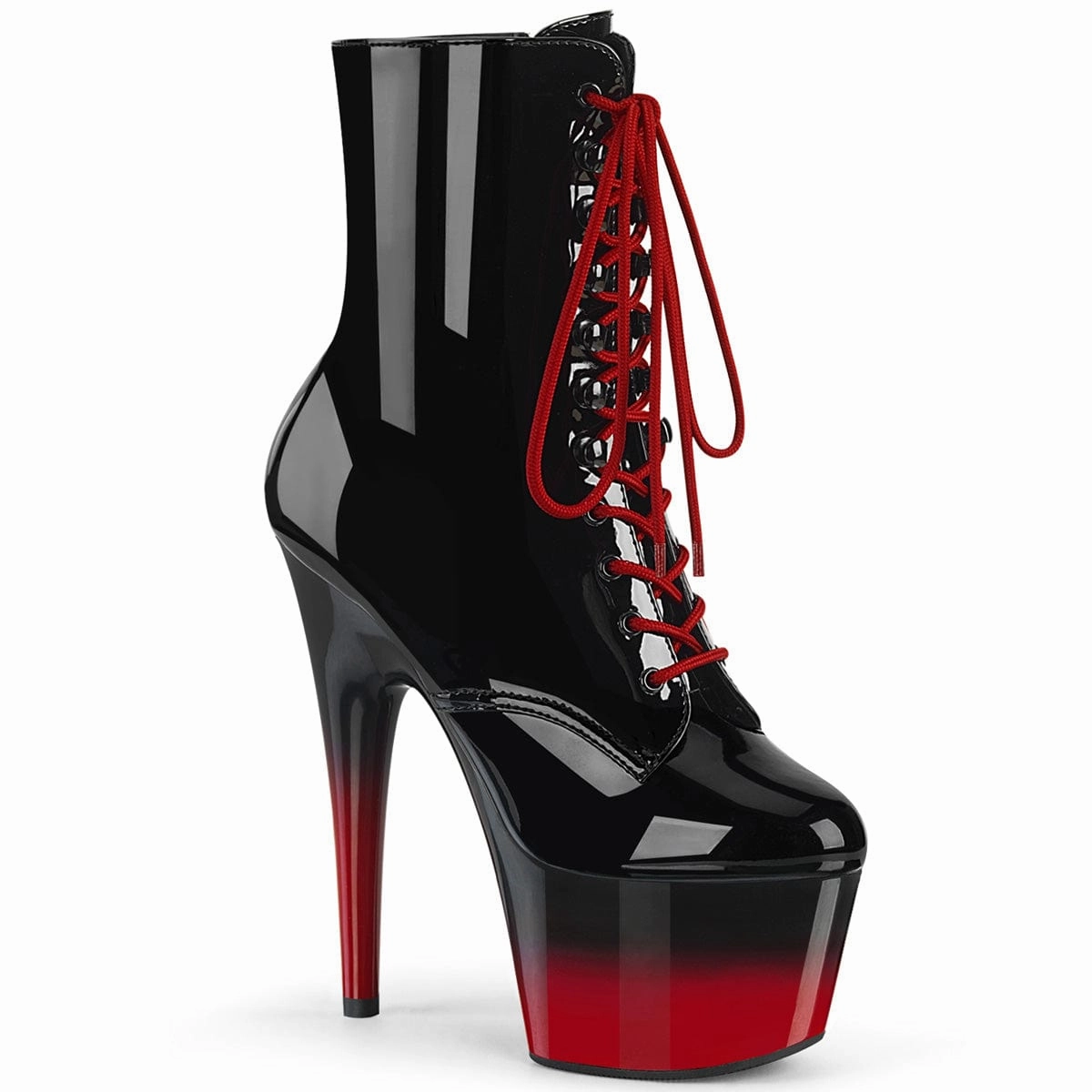 ADORE-1020BR-H Black Patent/Black-Red All Day Comfort Heavy Duty