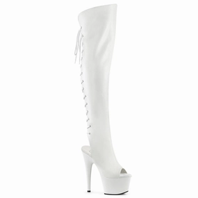 Minimalist Look ADORE-3019 White Faux Leather/White Matte