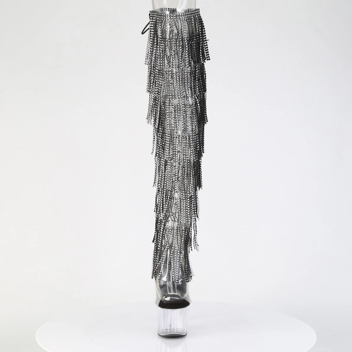 ADORE-3019C-RSF Clear-Black/Clear Orthopedic Design Supportive sole