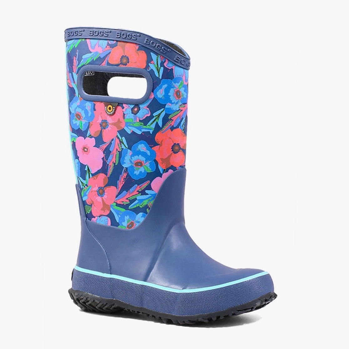 Cold Weather Gear Rainboot Pansies