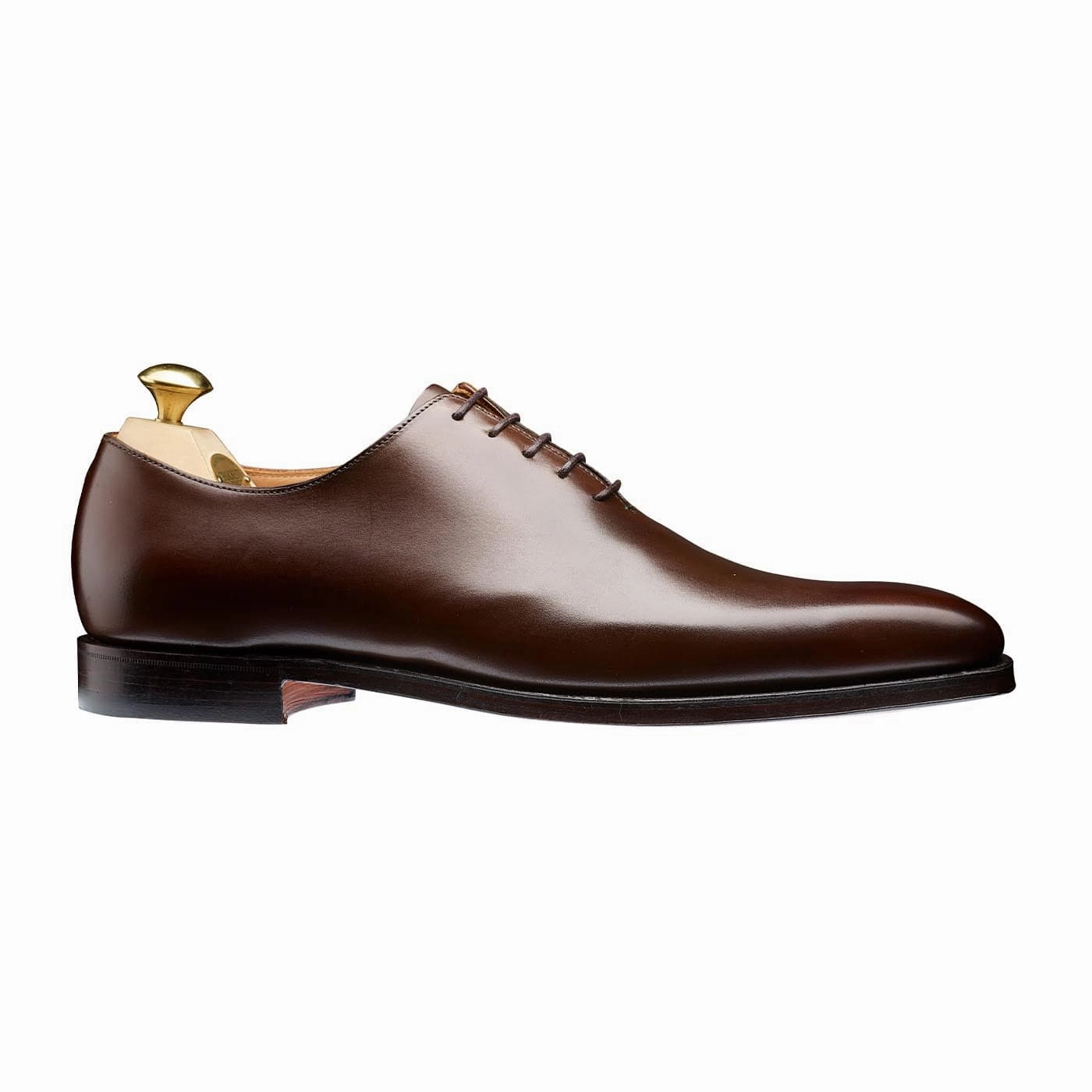 High-End Craftsmanship Alex Dark Brown Burnished Calf