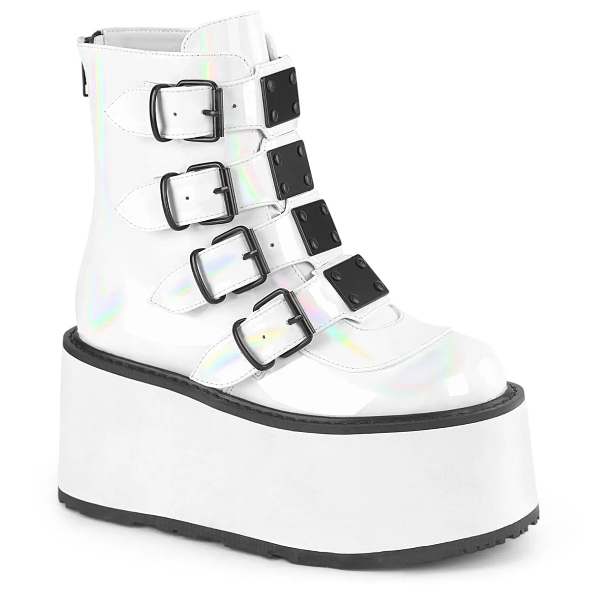 Extreme Durability Sport Inspired DAMNED-105 White Hologram Patent