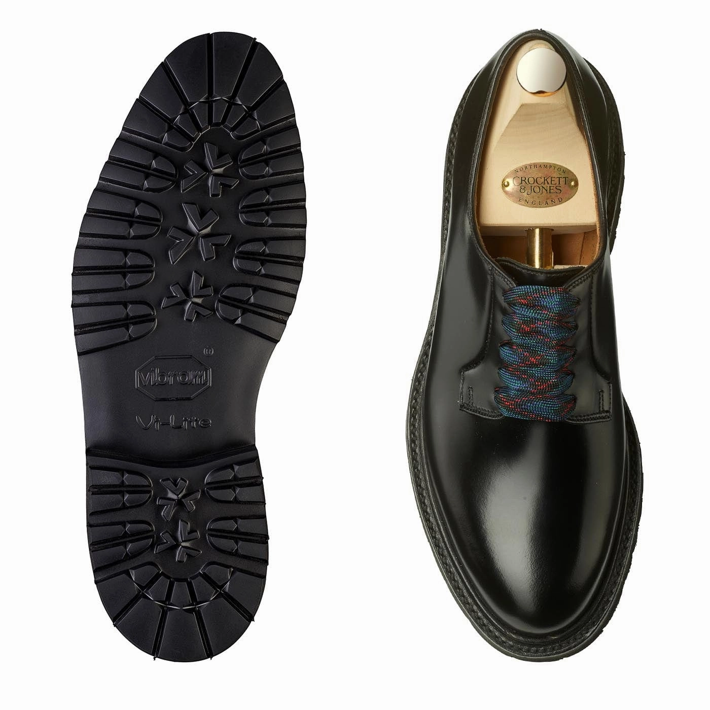 Amelia Black Cavalry Calf Even Shade