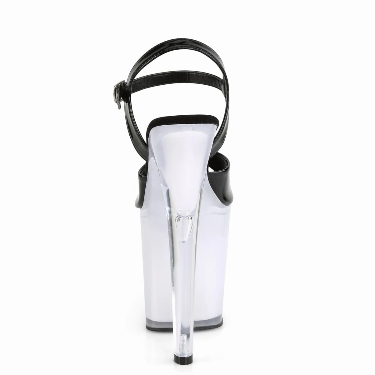 Breathable mesh Molded Footbed DISCOLITE-809 Black Patent/White Glow