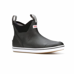 Model Transitional Style ANKLE DECK BOOT BLACK
