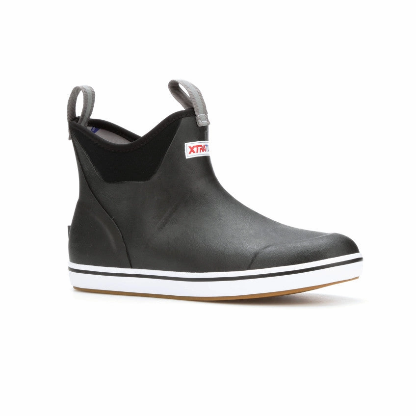 Supportive Design chemical-resistant ANKLE DECK BOOT BLACK