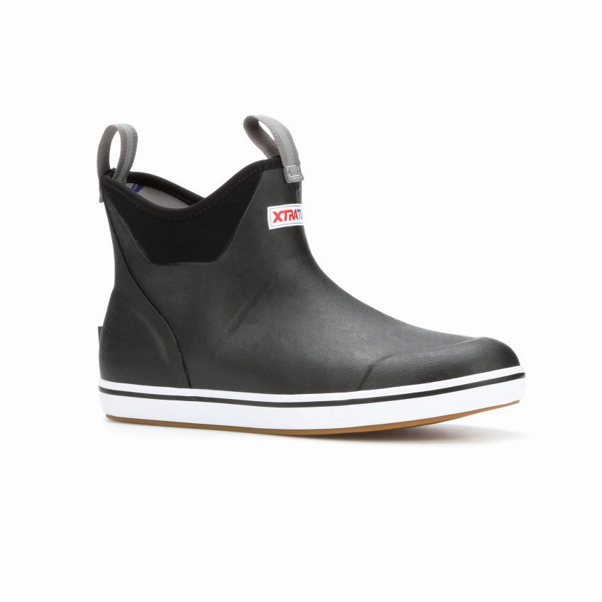 Effortless Look Anti-Skid ANKLE DECK BOOT BLACK
