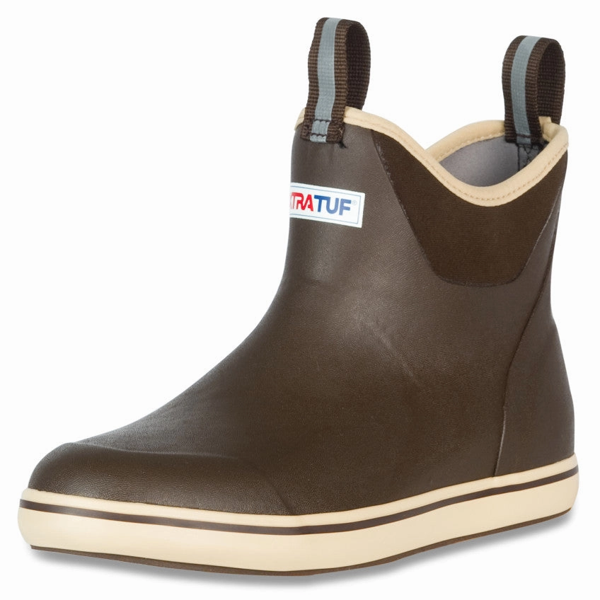 ANKLE DECK BOOT CHOCOLATE/TAN Traction Line