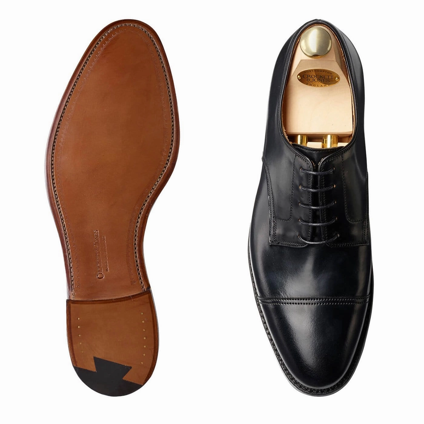 Durable Layer Bradford Black Cordovan