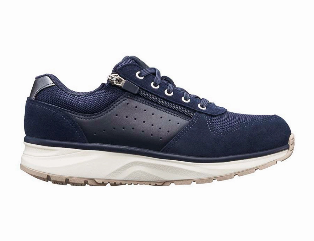 Spanish Bold Womens Active Zip Dynamo Dark Blue Trainers