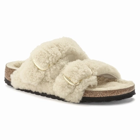 Arizona Big Buckle Shearling - Teddy Eggshell Joy Step Young Mood