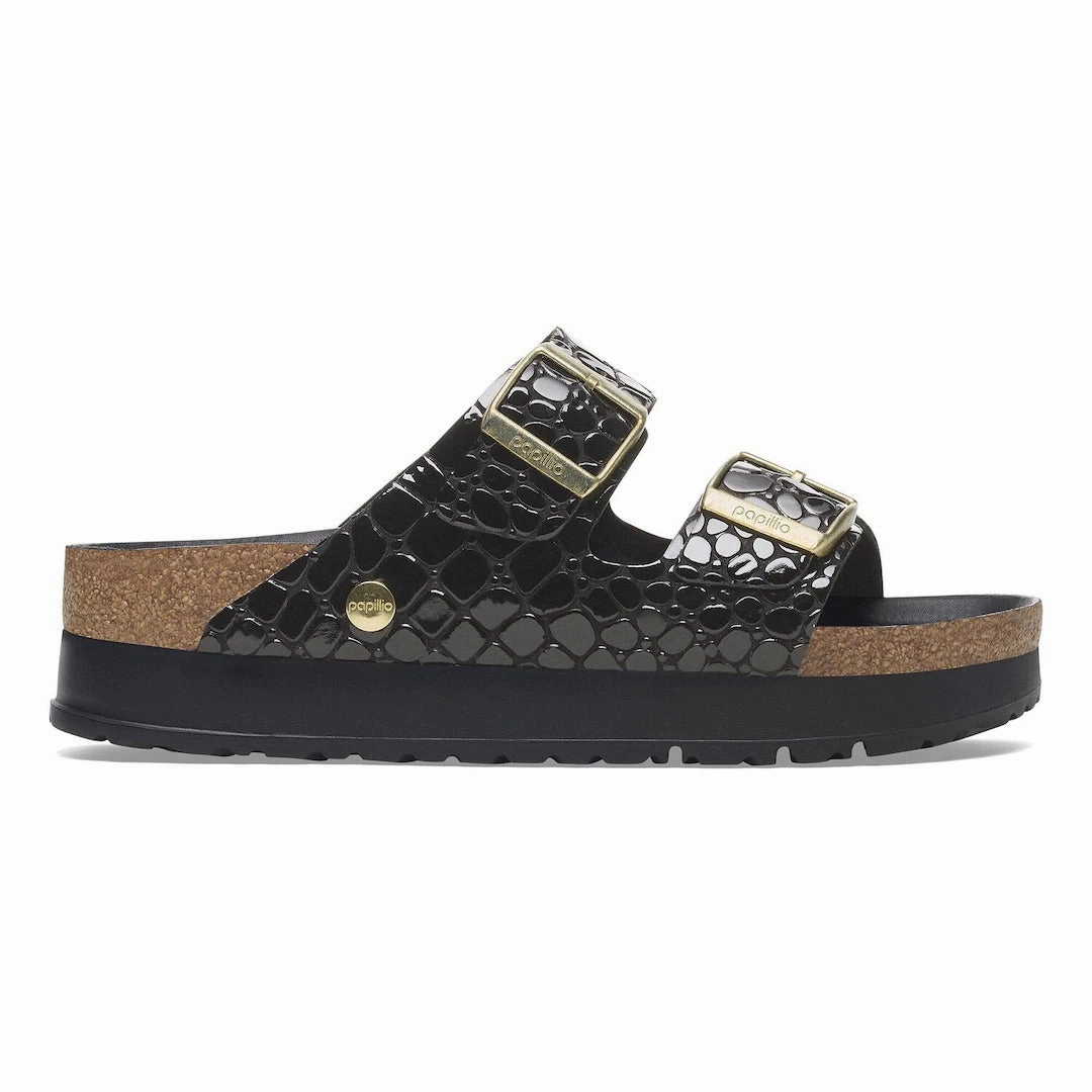 Curve Hug Balance Fit Arizona Flex Platform - Croc Black