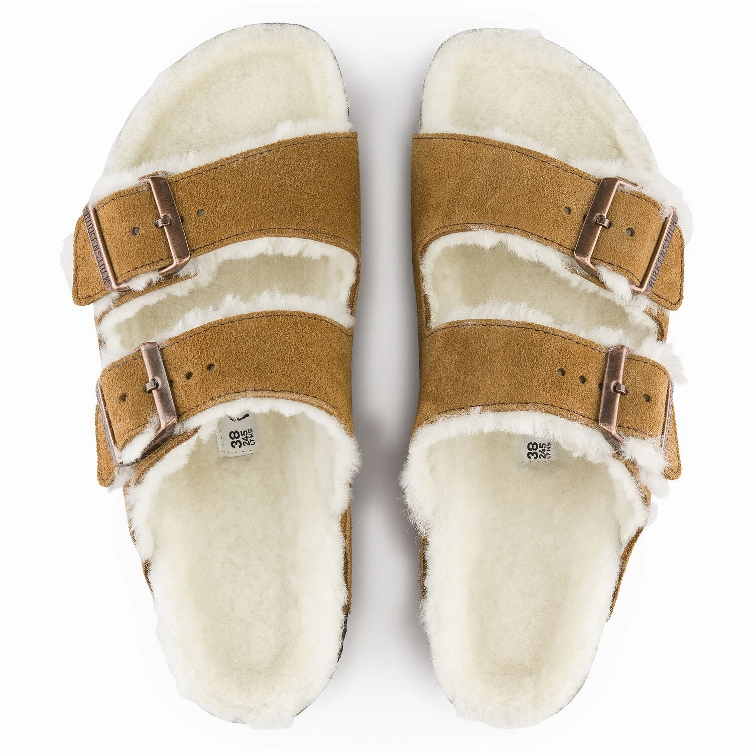 Arizona Shearling - Mink Supportive Travel Shoes.