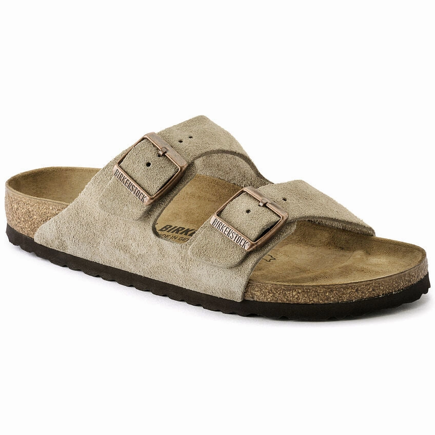 Classic Sandals ARIZONA SUEDED LEATHER TAUPE