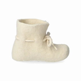 Baby Boots - Off White Low Profile AirCushion