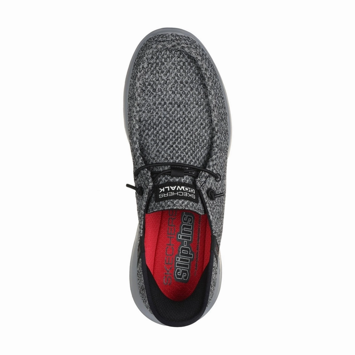 Slip-ins: GO WALK Max - Halcyon - Grey/Black Chic Design Energy Step