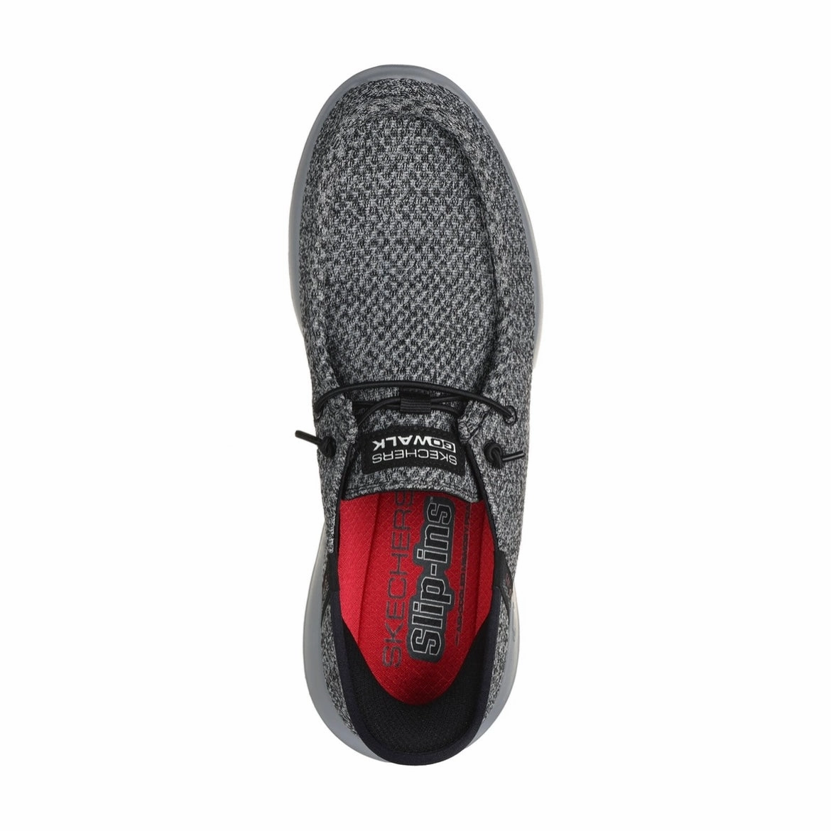 Slip-ins: GO WALK Max - Halcyon - Grey/Black Chic Design Energy Step