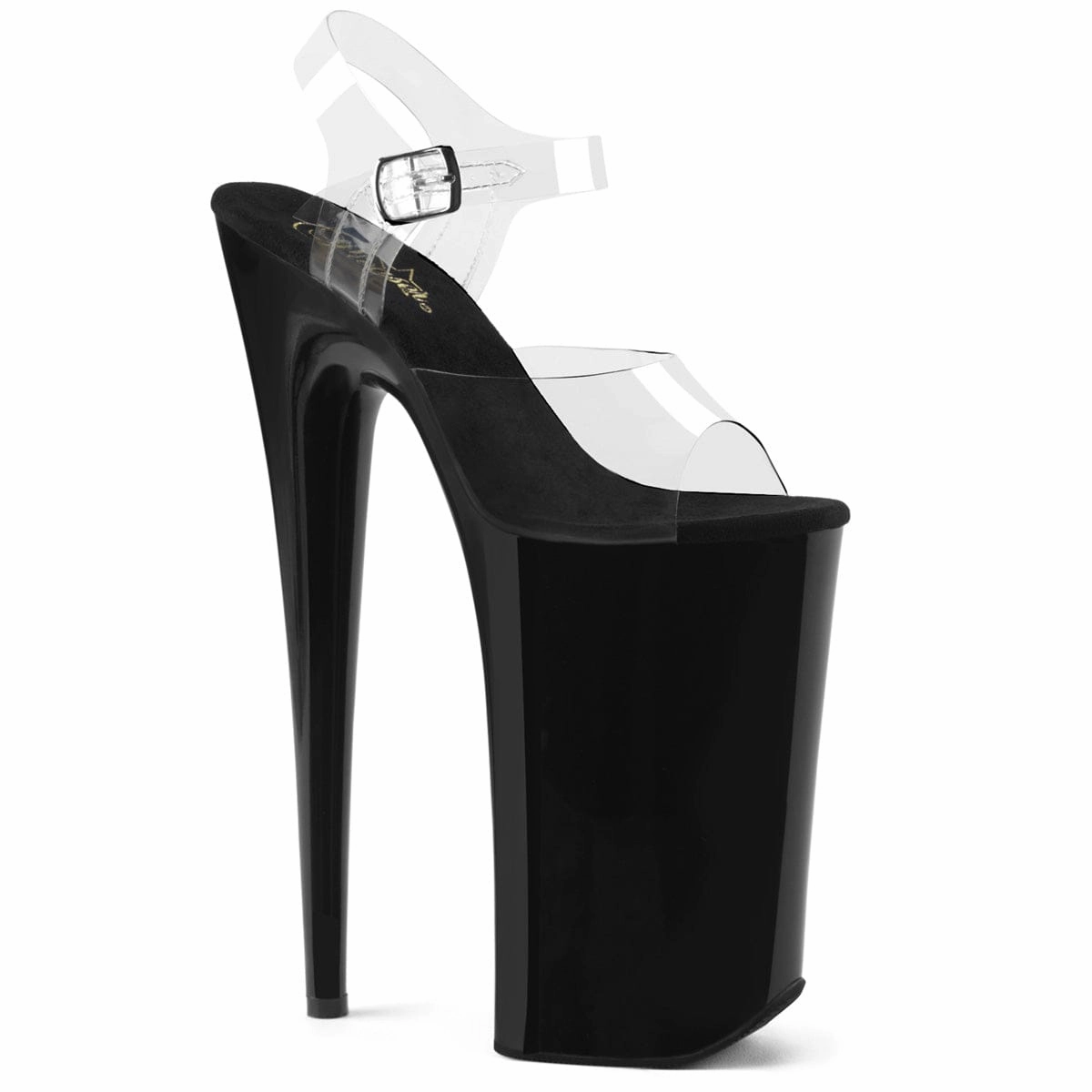 Garden Walk Low Heel BEYOND-008 Clear/Black