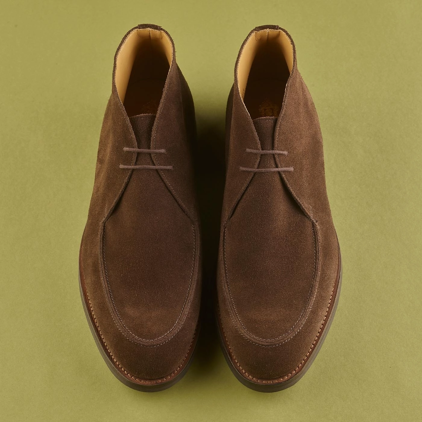 Bibury Dark Brown Suede Modern Minimal NYC Street