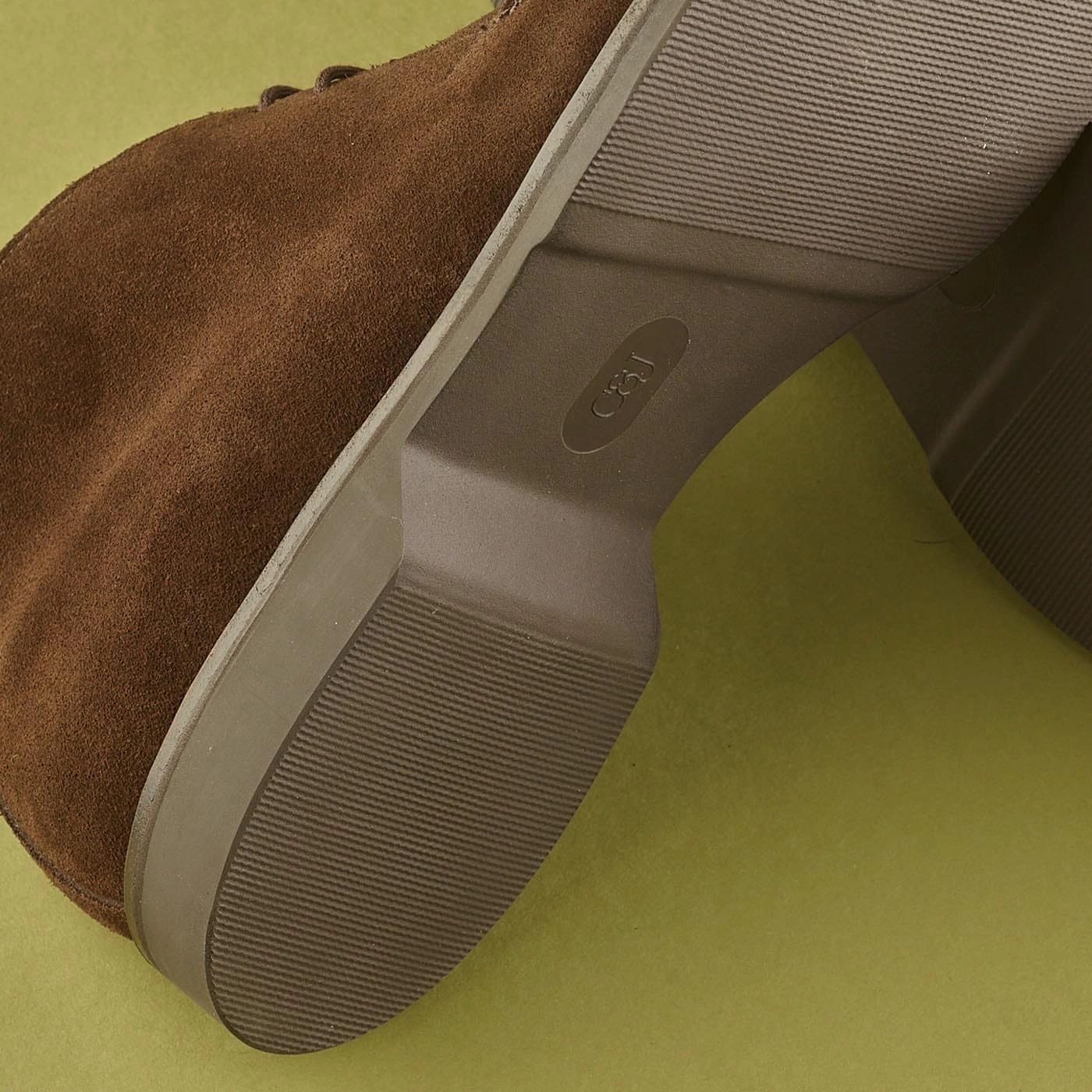 Wedge Sole Bibury Dark Brown Suede