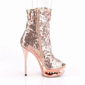 BLONDIE-R-1008 Rose Gold Sequins/Rose Gold Chrome Country Soul MachineWashable