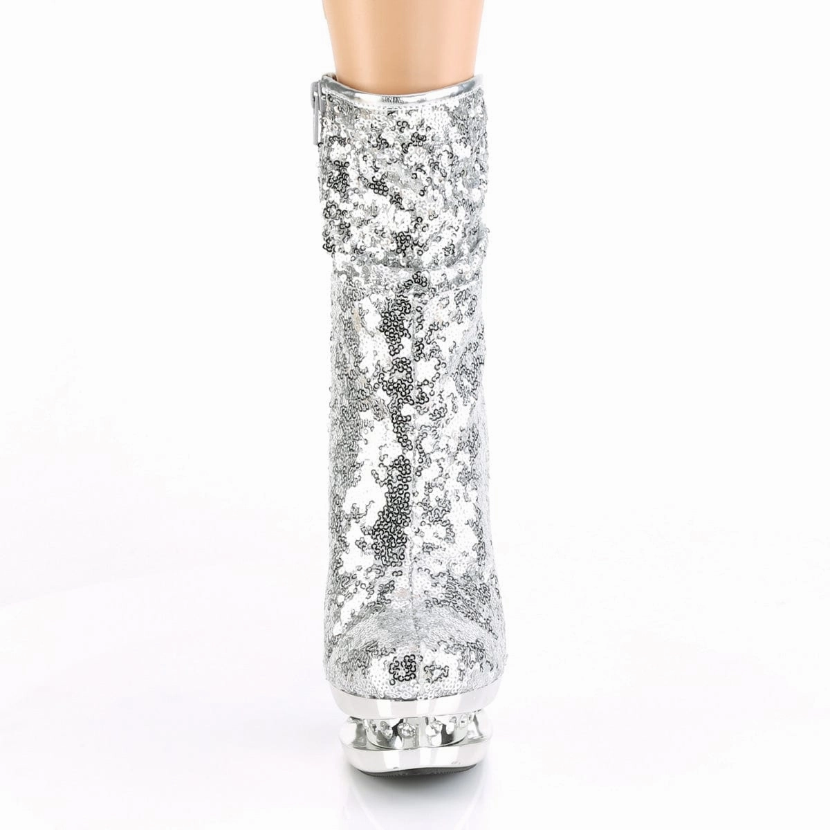 BLONDIE-R-1009 Silver Sequins/Silver Chrome Lightweight Wear