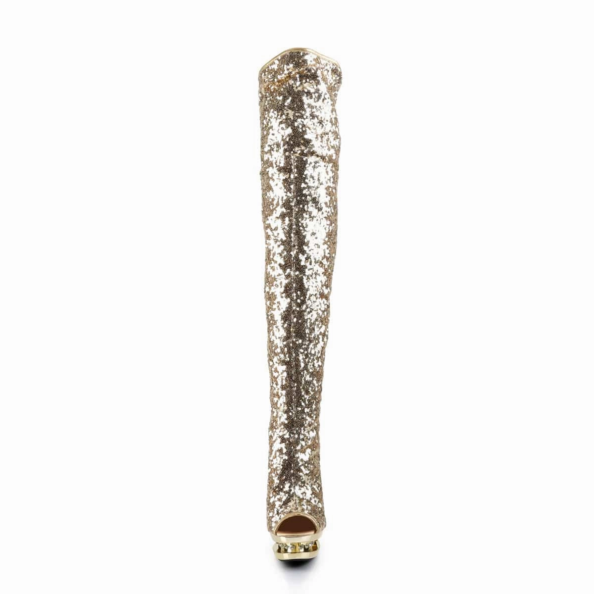 All Function Roll Up BLONDIE-R-3011 Gold Sequins/Gold Chrome