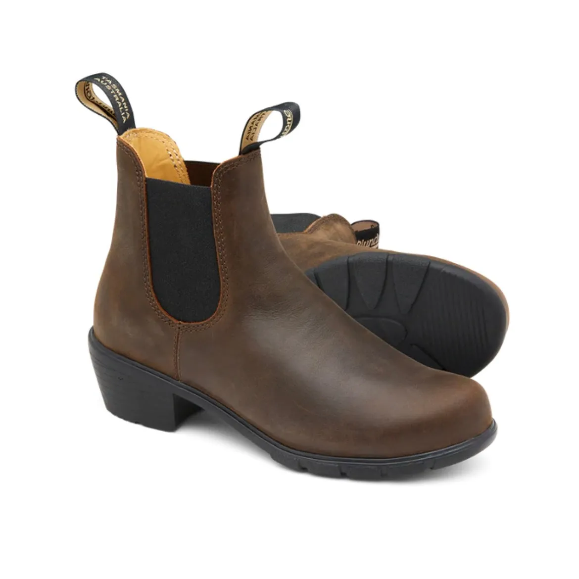 Blundstone 1673 - Women Series Heel Antique Brown Outdoor Tested Urban Bold