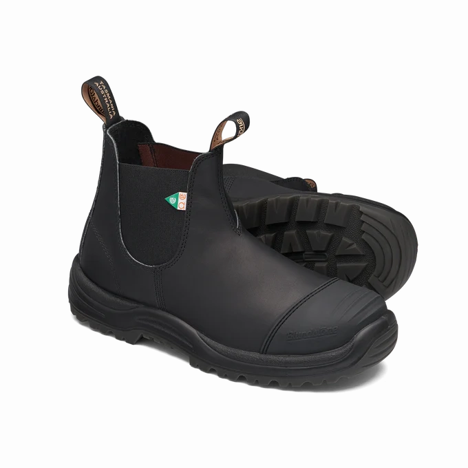 Hardcore Gear Urban Trekking Blundstone 168 - Work & Safety Boot Black with Toe Cap