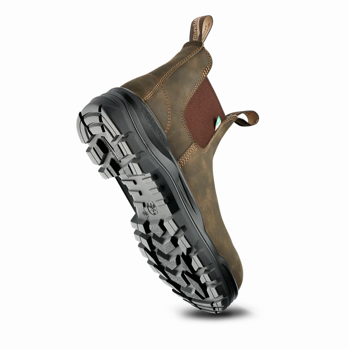 Blundstone 8302 - RotoFlex Work & Safety Boot Rustic Brown Fast Walker Street Pace