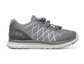 YDA Extra Wide Vault Grey Trainers Fitness AI Path