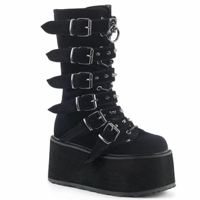 DAMNED-225 Black Velvet Comfort Strap