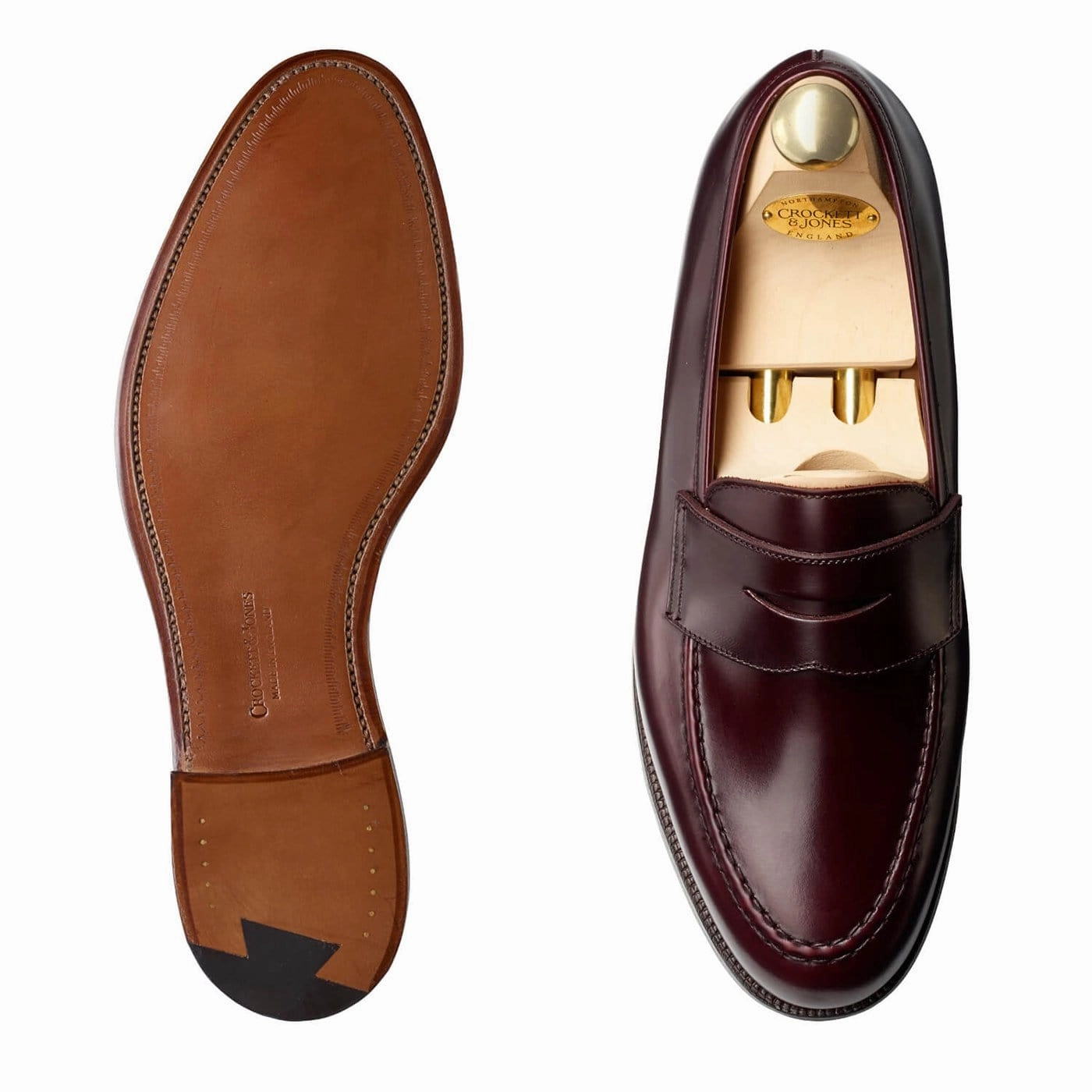 Clean Lines Boston Burgundy Cavalry Calf