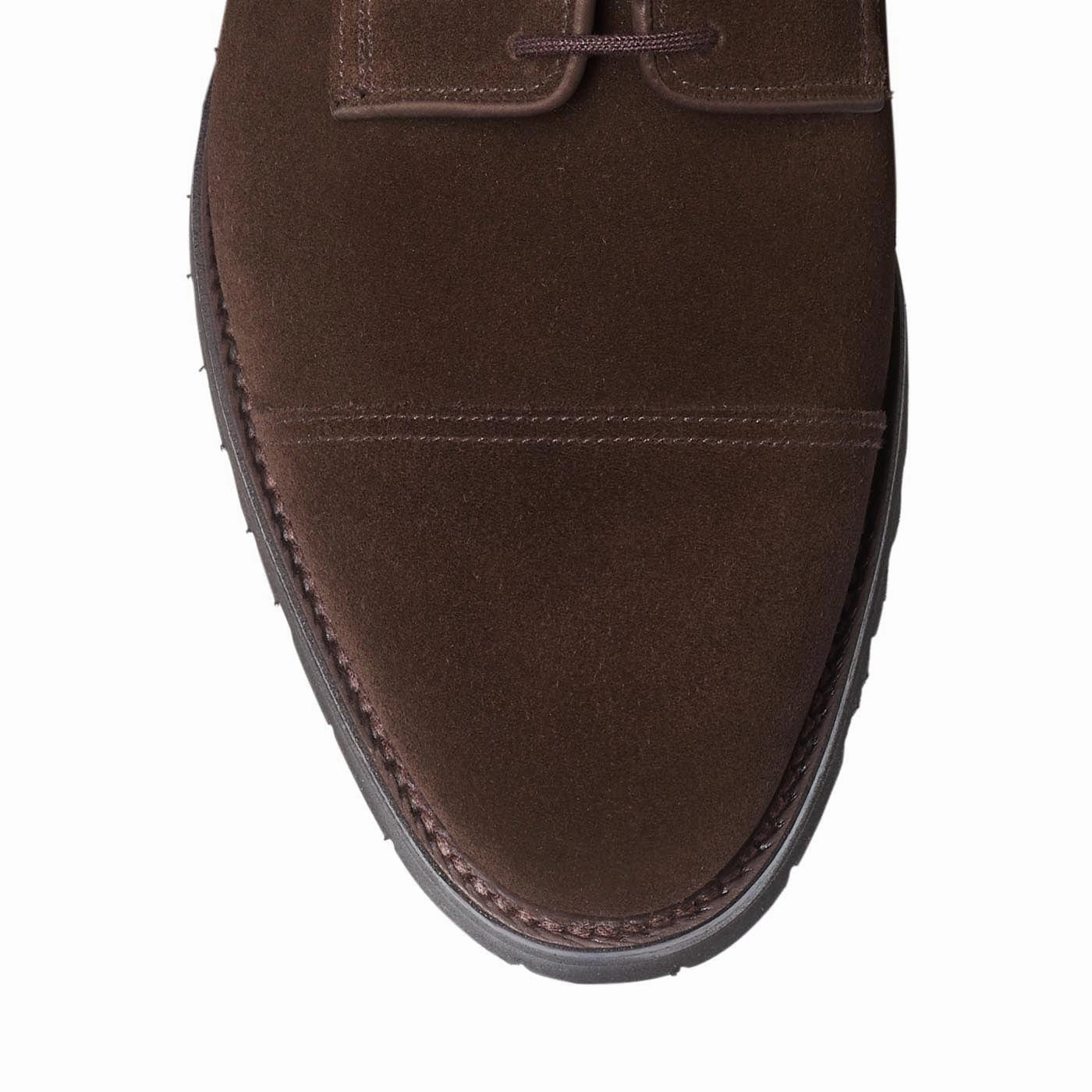Bradford Dark Oak Suede (E Fitting) Shock Guard Gala Ready