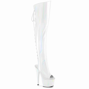 Clean Cut Waterproof Function ADORE-3019HWR White Stretch Hologram/White Hologram