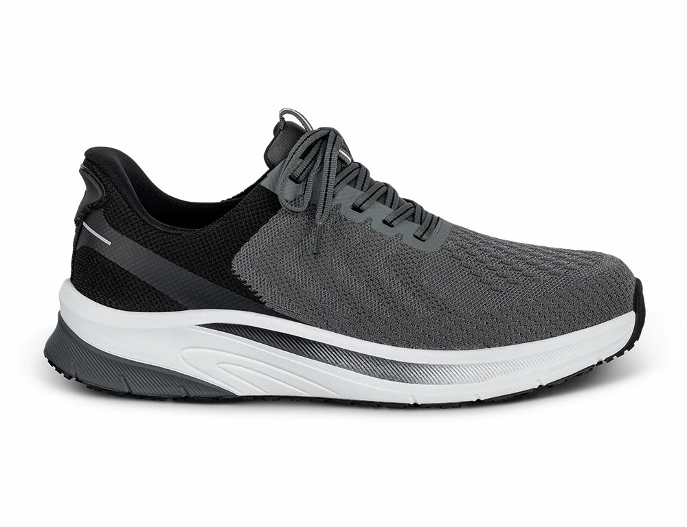 Mens Hands-Free Tilos Grey Trainers Smooth Soles