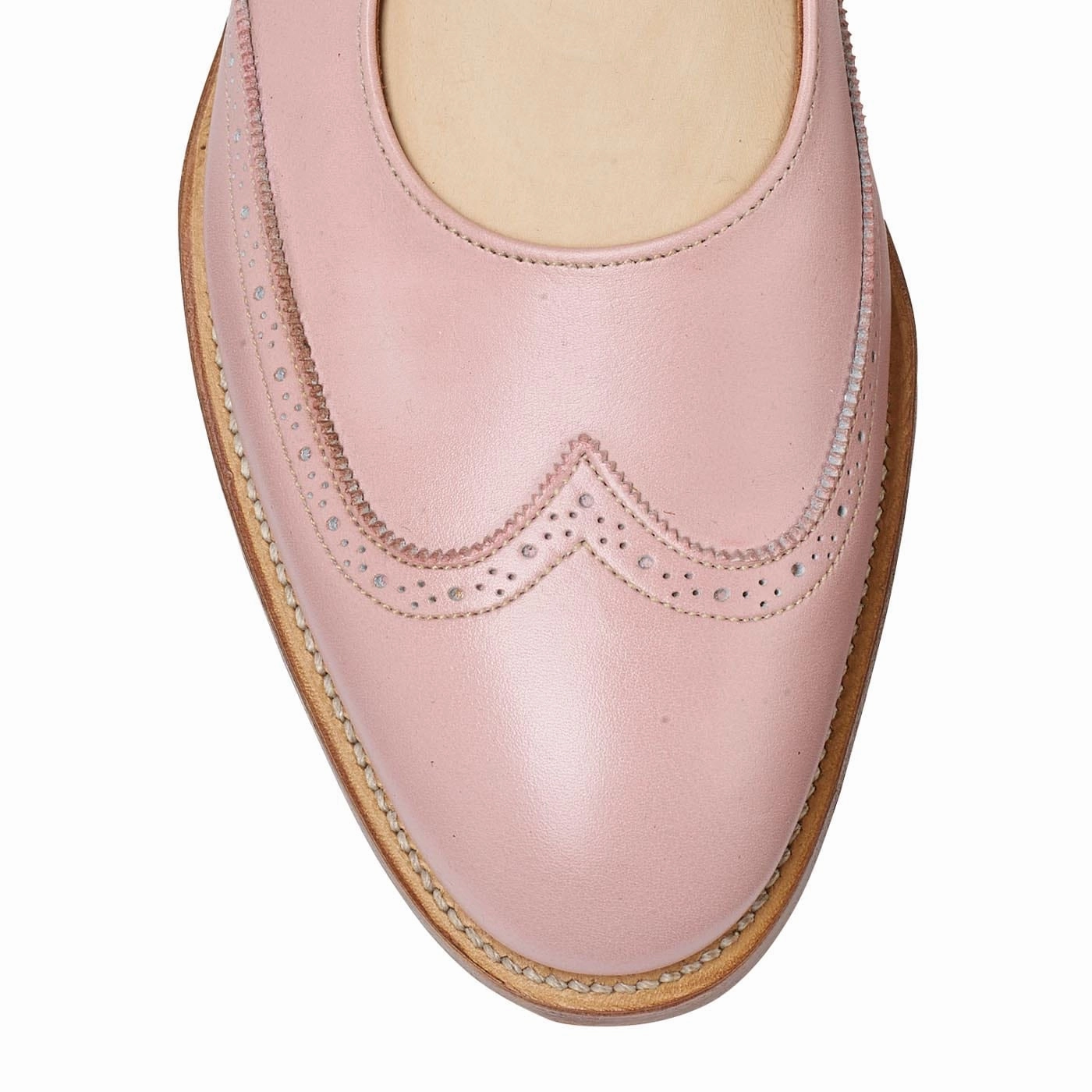 Mary Pink Blush Calf Slim Shape