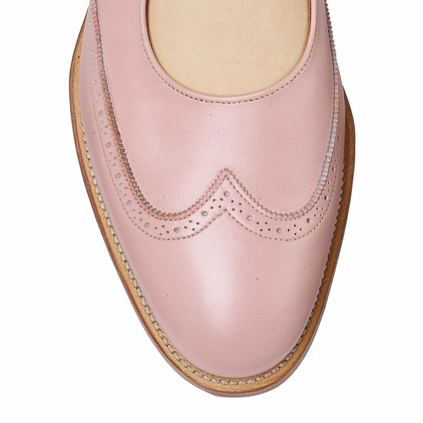 Mary Pink Blush Calf Slim Shape