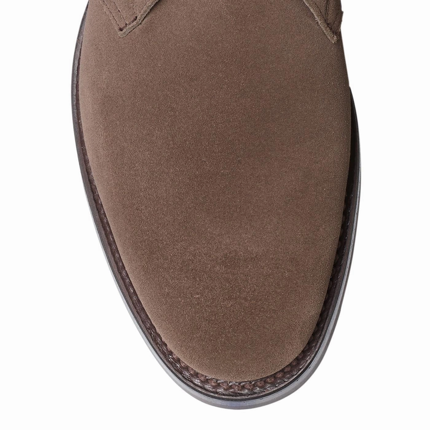 Chiltern Slate Suede Elastic Leather Comfort