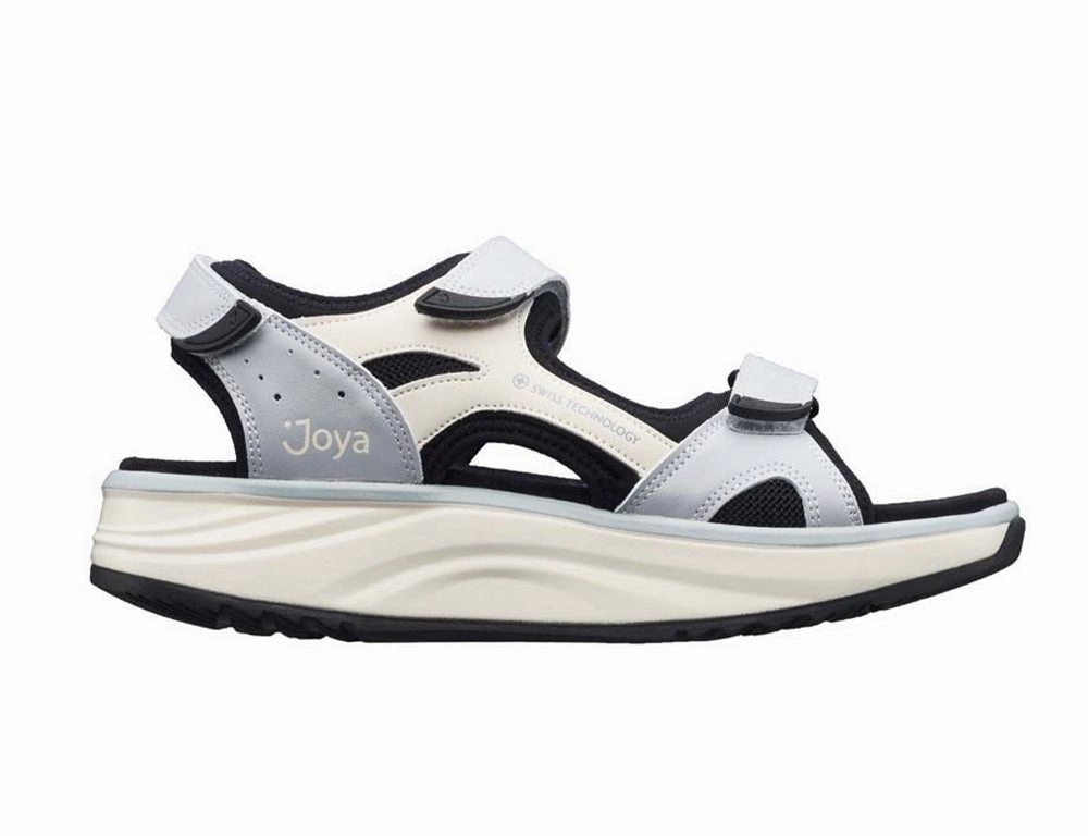 Womens Active Adjustable Komodo Light Blue White Hiking Sandals Low Profile Long Walk