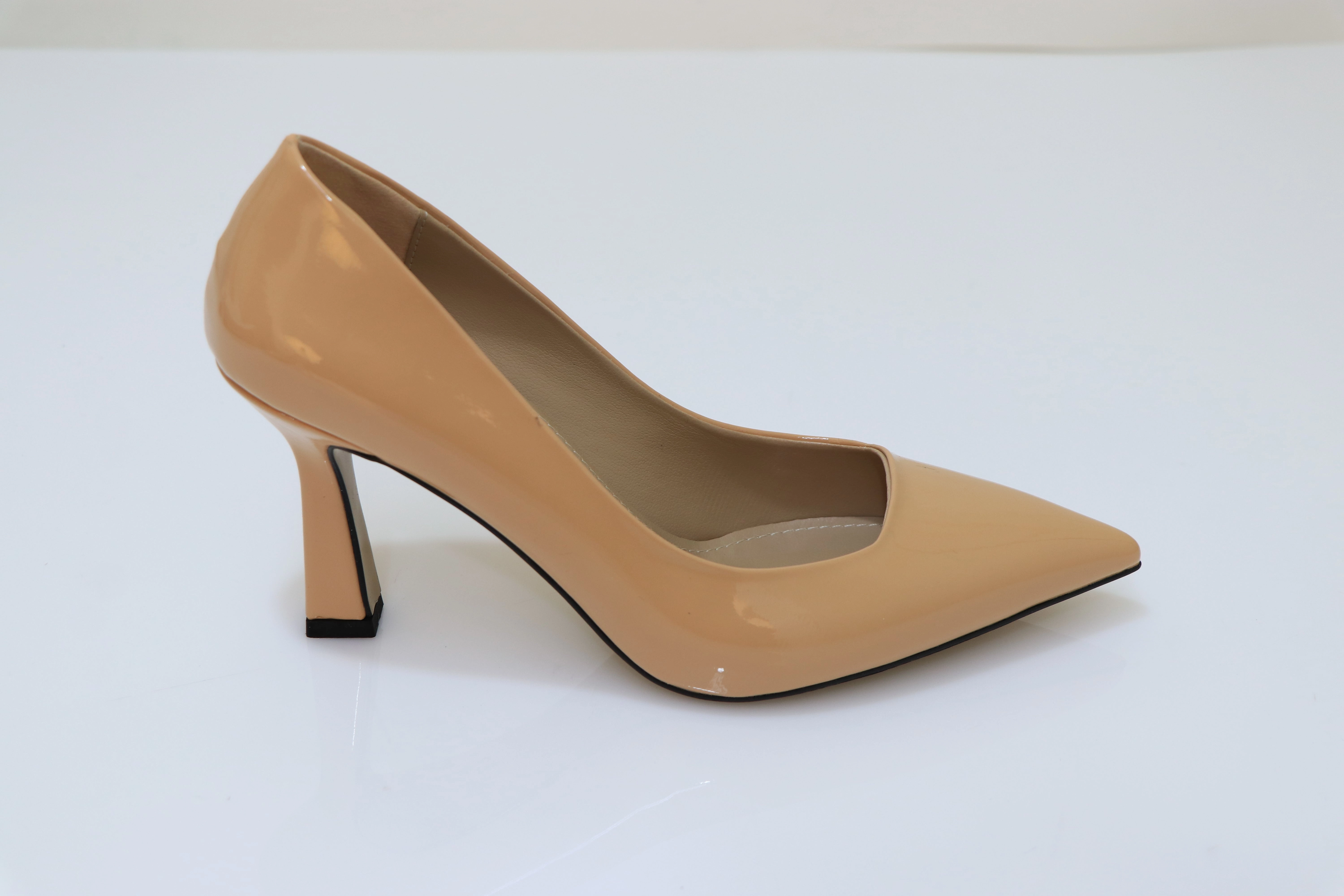 Casual Office Heels PINO VERDE Shiny Pump