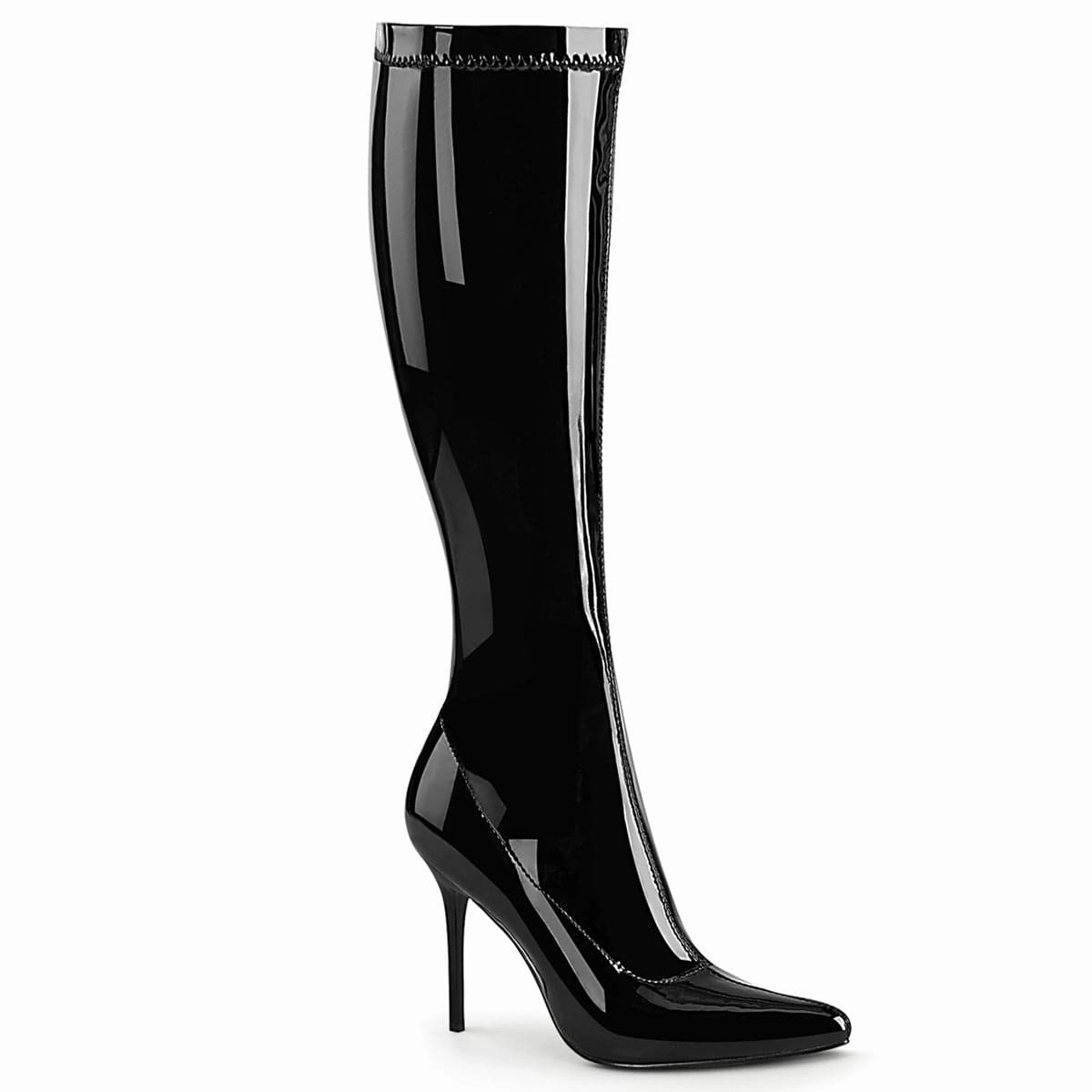 Breathable Material CLASSIQUE-2000 Black Stretch Patent