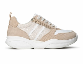 Street Run Reinforced Womens Stretchwalker SWX3 Sand Trainers